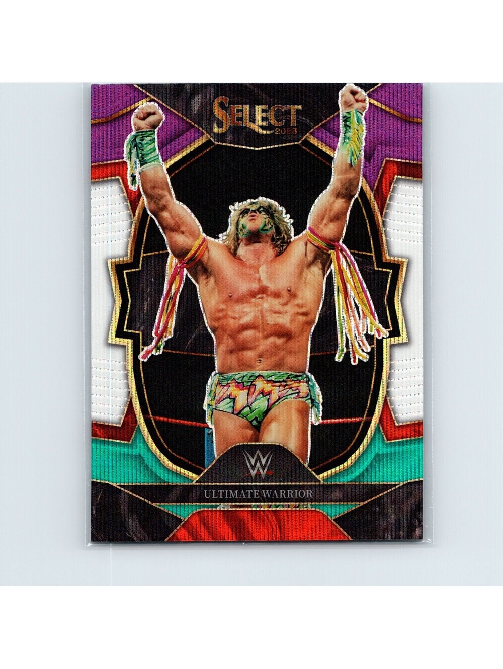 2023 Panini Select WWE Ultimate Warrior #61 Tri-Color